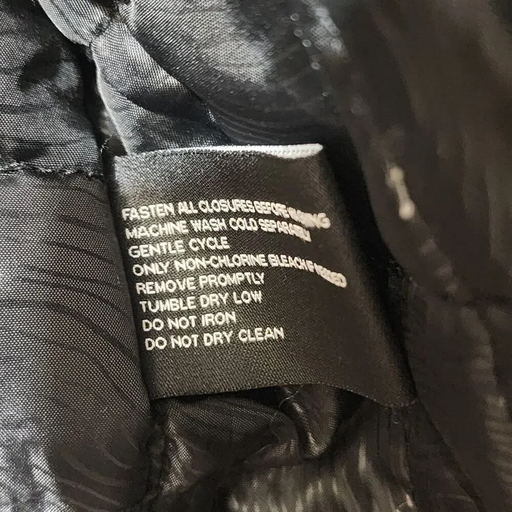Zero Xposur Mens Large Black Heather Gray Softshell Zip Up Mid Weight Coat